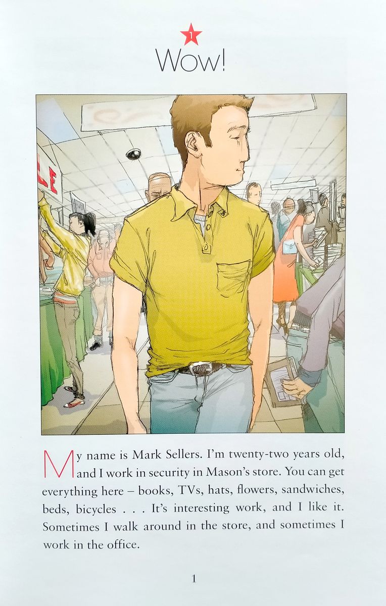 Oxford Bookworms Library  Starter The Girl with Red Hair with Audio Download (access card inside)