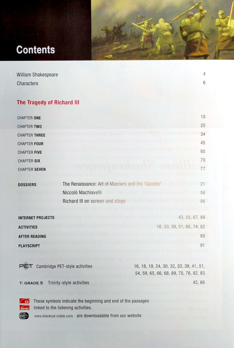 Reading and Training 3 The Tragedy of Richard III with Audio CD
