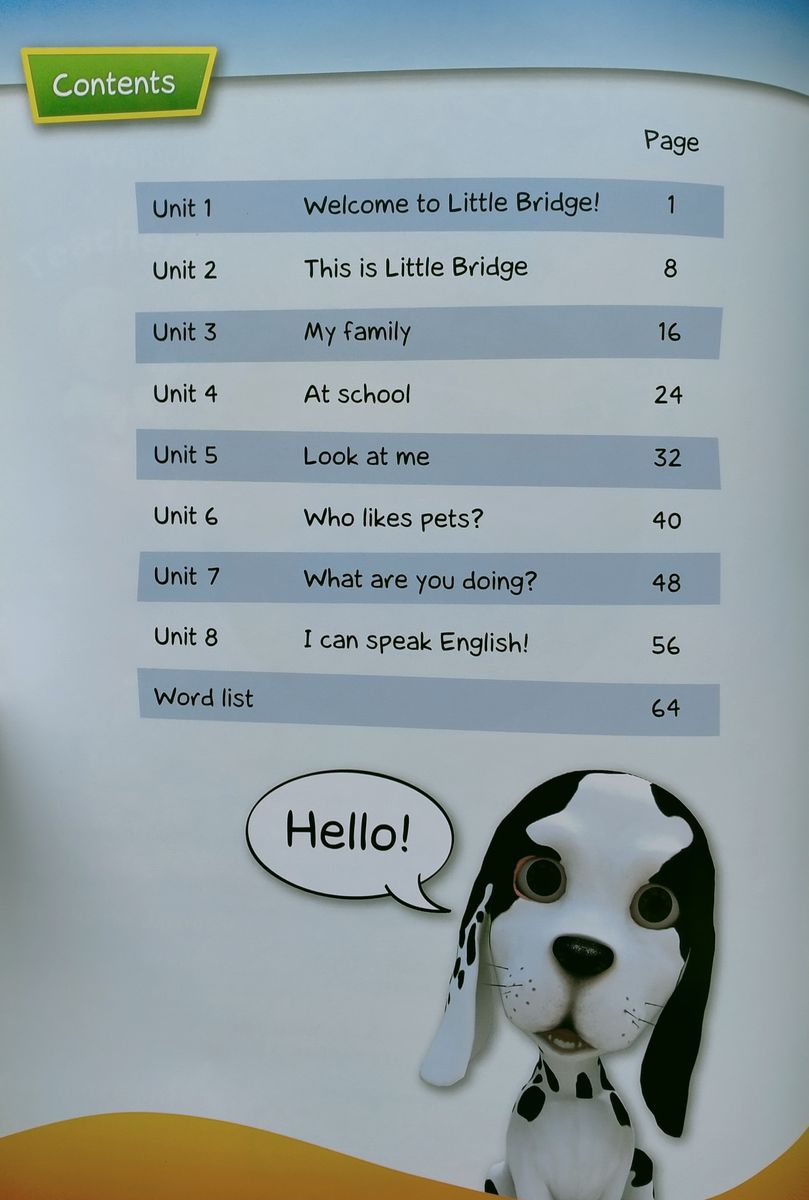 Little Bridge 1 Pupil's Book