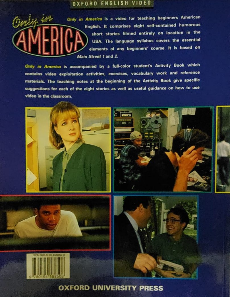 Only in America Activity Book