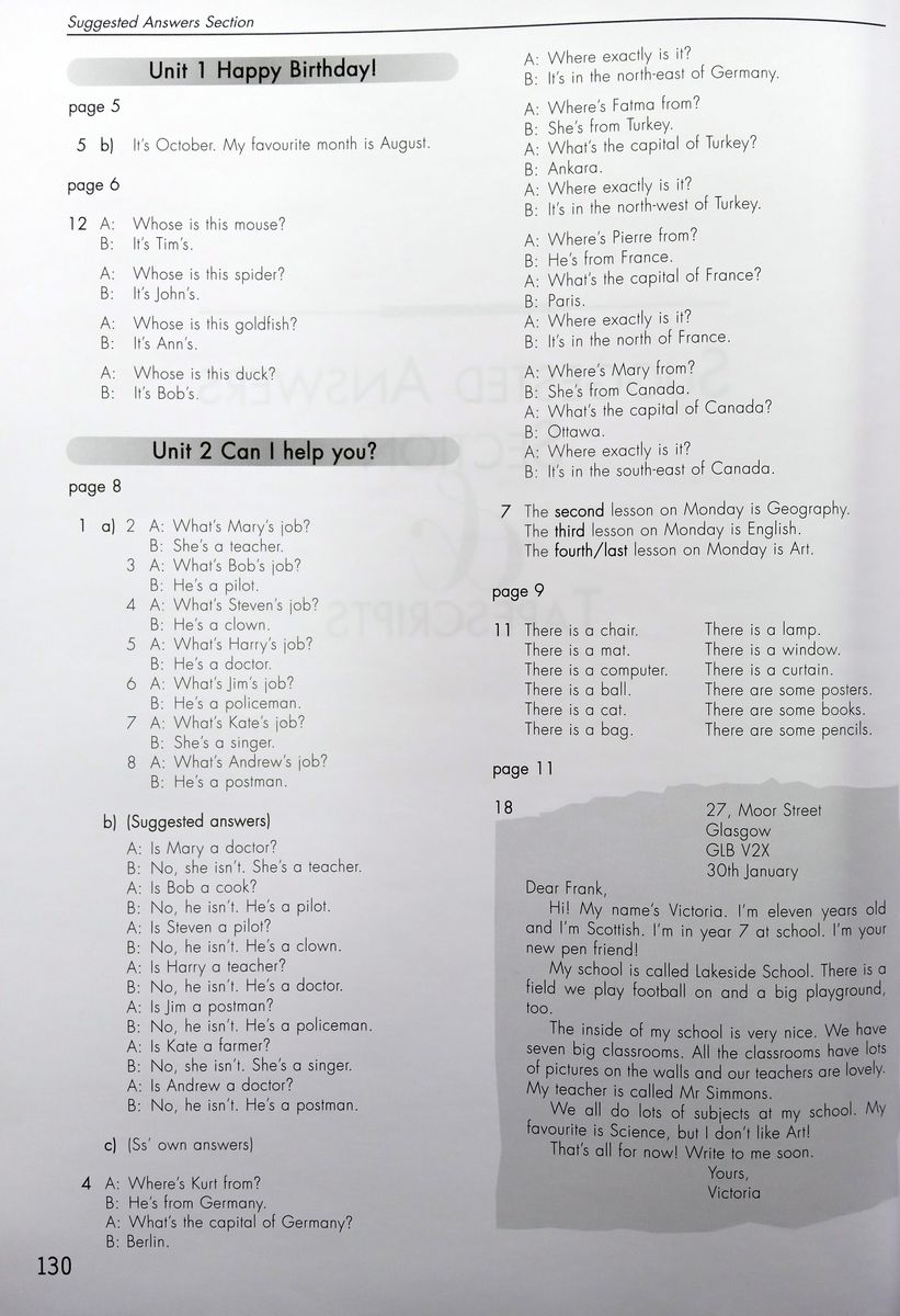 Click On 1 Workbook (Teacher's)