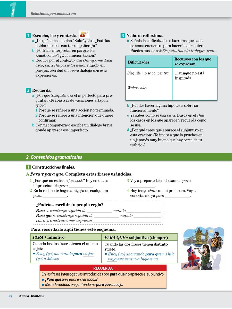 Nuevo Avance 6 Libro del alumno + CD