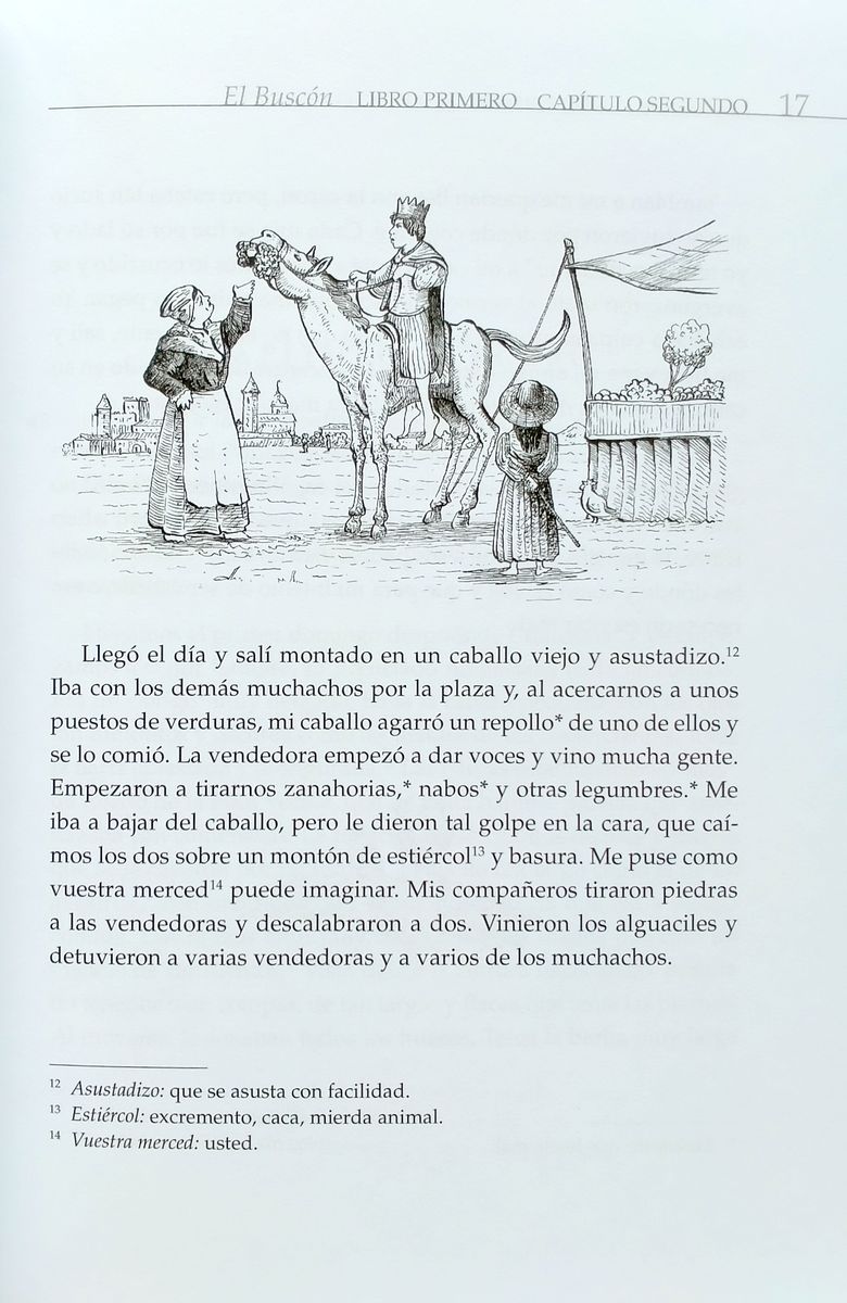 Literatura hispanica de Facil Lectura El Buscon + Audio