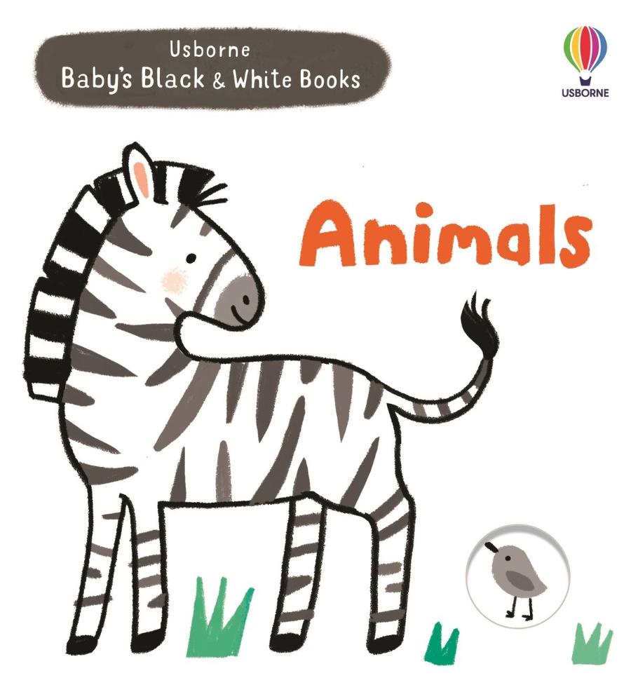 Usborne Baby's Black and White Books Animals