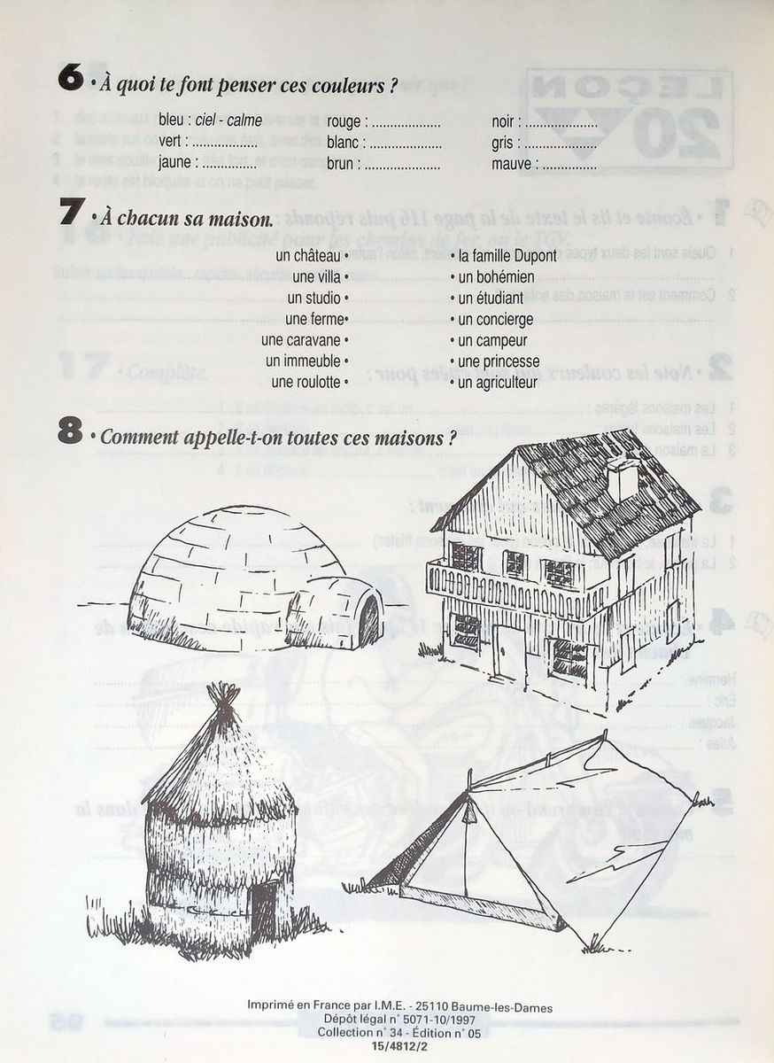Diabolo Menthe 3 cahier d'exercices