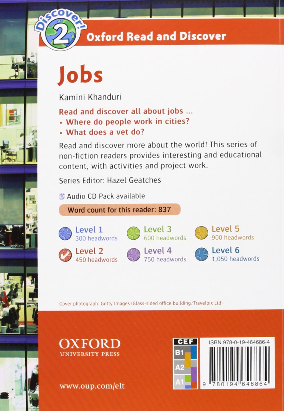 Oxford Read and Discover 2 Jobs with Audio Download (access card inside)