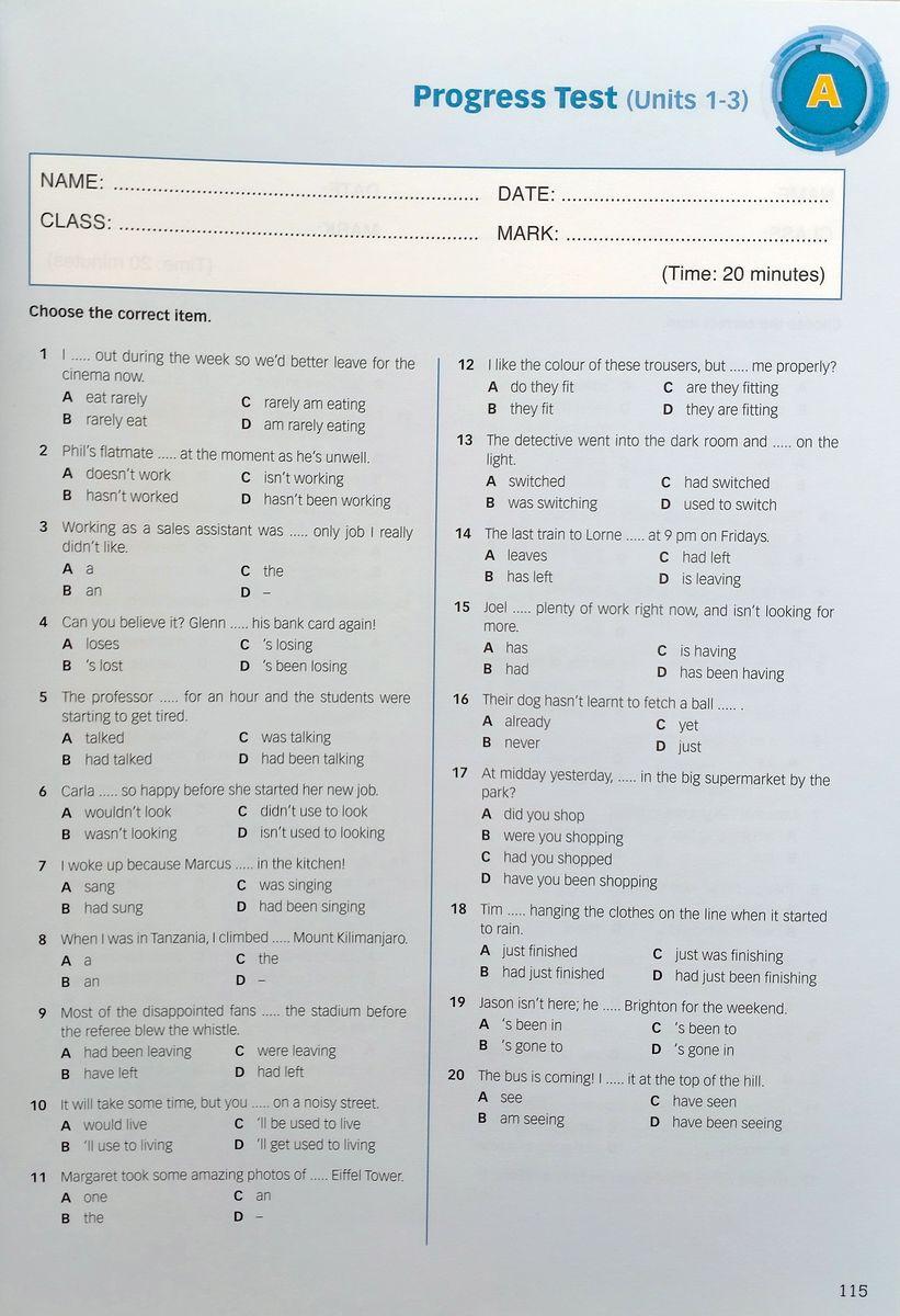 New Enterprise B1+ Grammar Book with Digibook