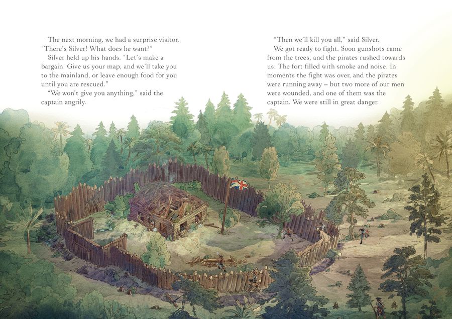 Usborne English Readers 3 Treasure Island