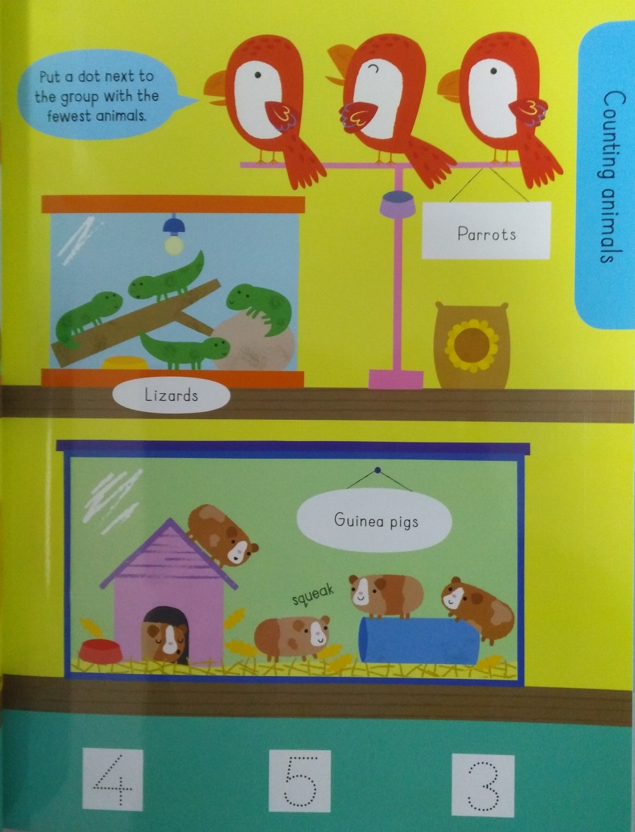 Usborne Early Years Wipe-Clean Starting to Take Away