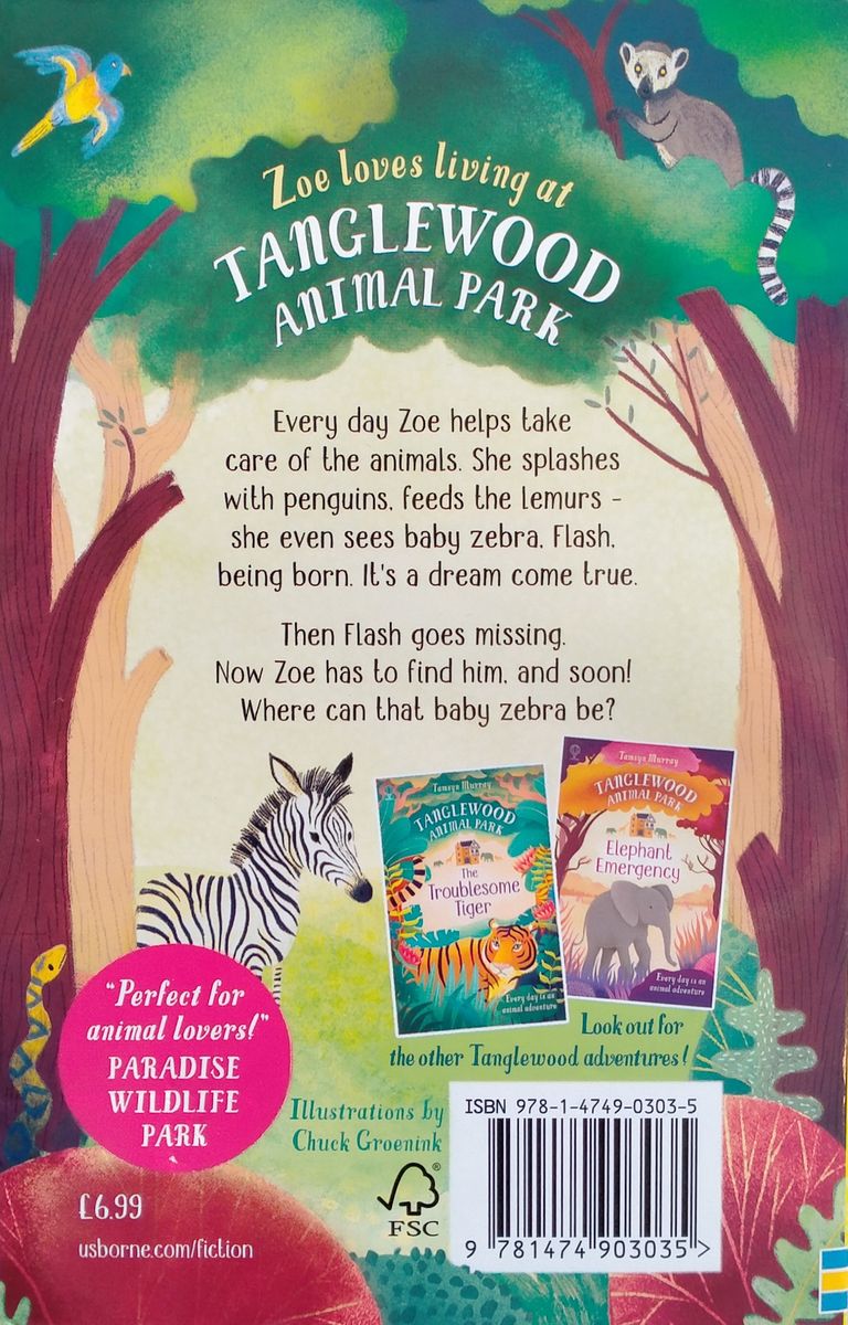 Tanglewood Animal Park 1 Baby Zebra Rescue