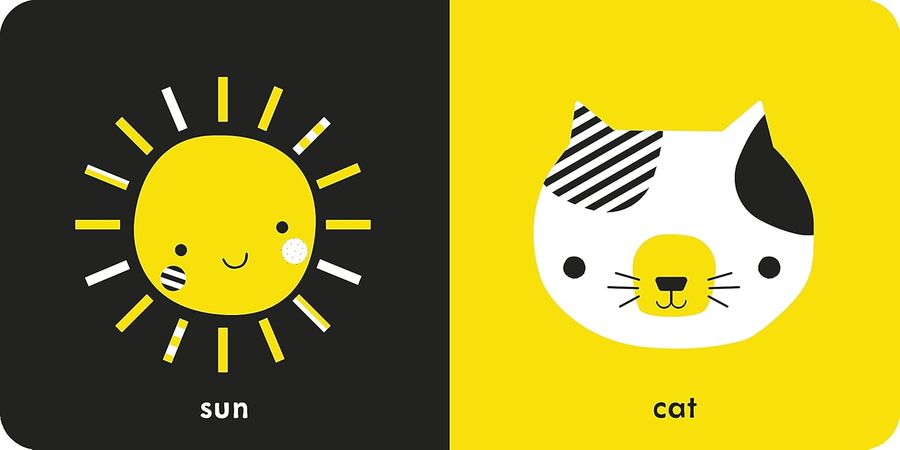 Baby Touch: Faces (a black-and white-book)