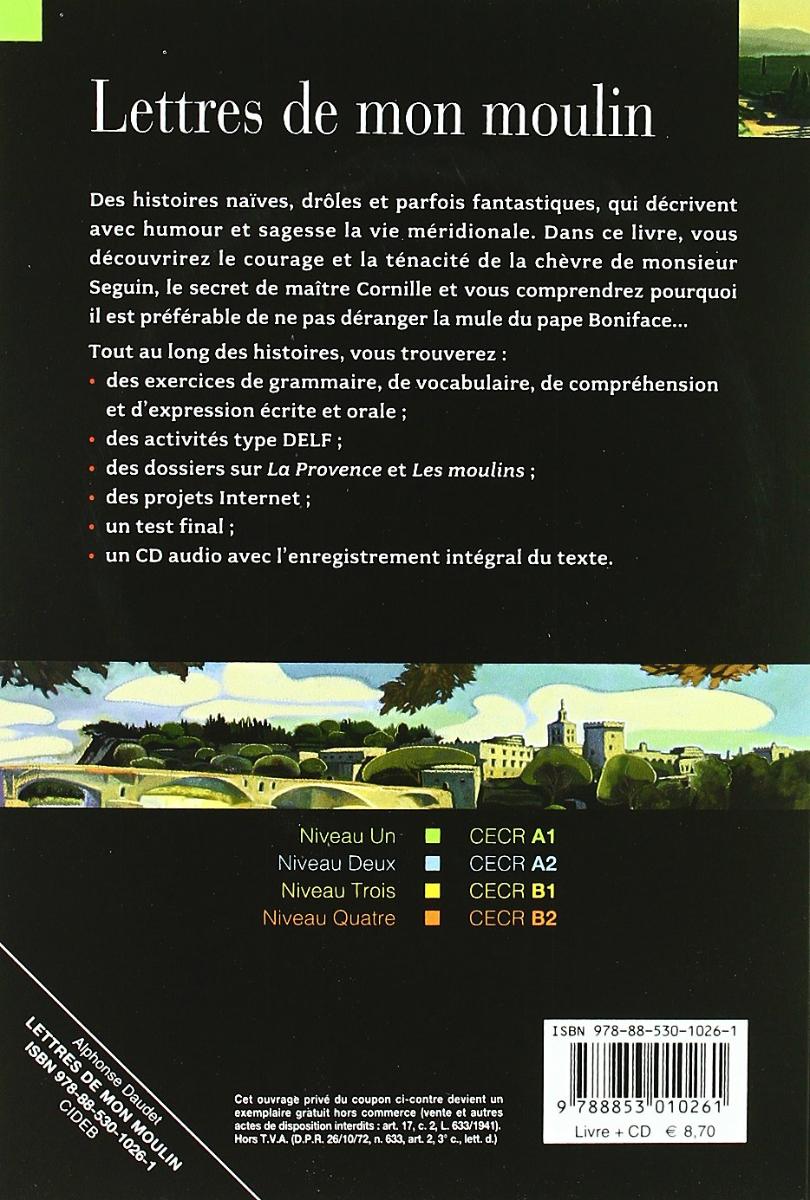 Lire et s'entrainer A1 Lettres De Mon Moulin + CD