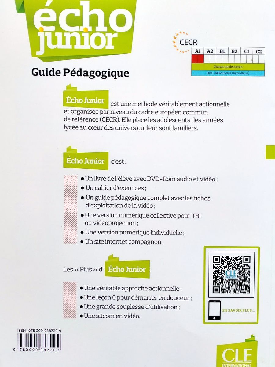 Echo Junior A1 Guide pedagogique