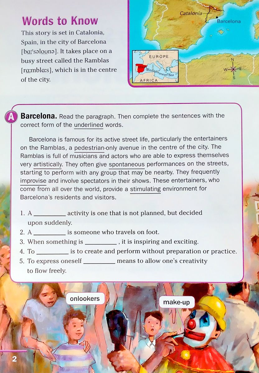 Footprint Reading Library 2600 Headwords The Exciting Streets of Barcelona (C1)