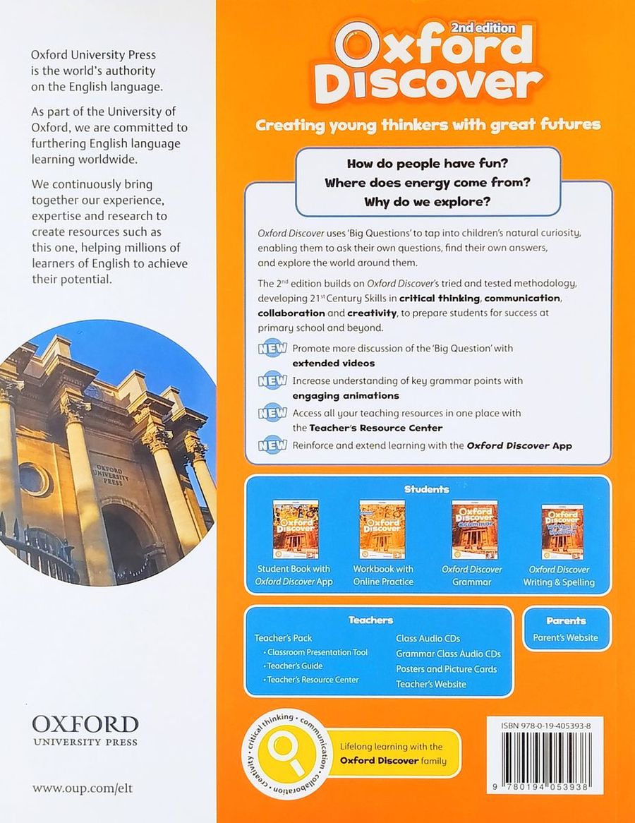 Oxford Discover (2nd edition) 3 Student Book with App