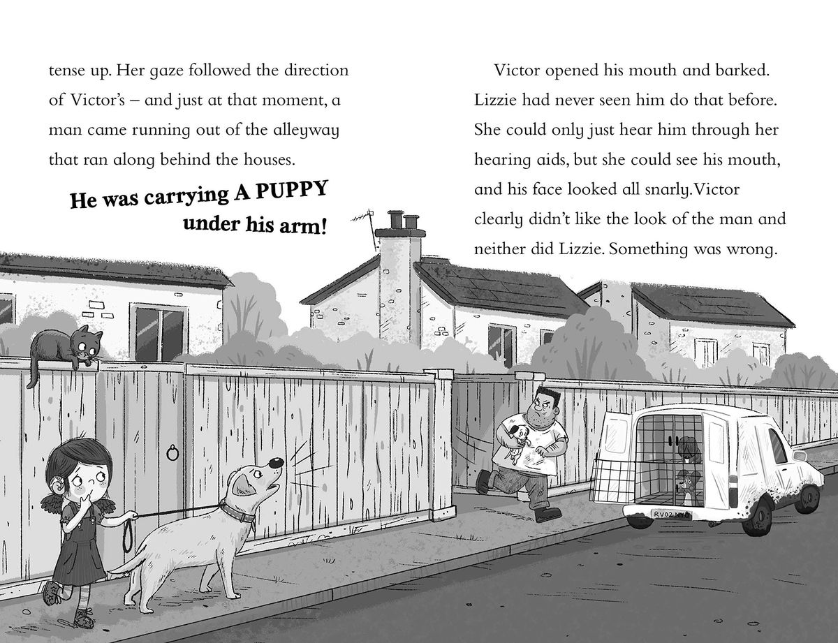 Lizzie and Lucky: The Mystery of the Missing Puppies
