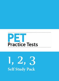 PET Practice Test 1-3 Self Study Pack