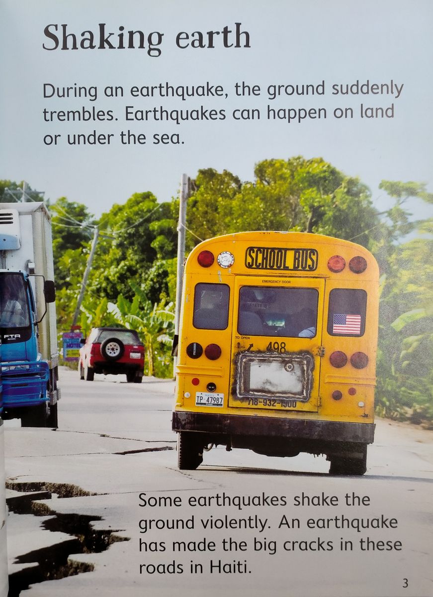 Usborne Beginners Earthquakes and tsunamis