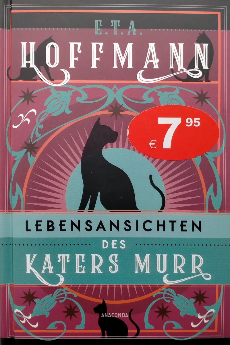 Lebensansichten des Katers Murr (Житейские воззрения кота Мурра) издание на немецком
