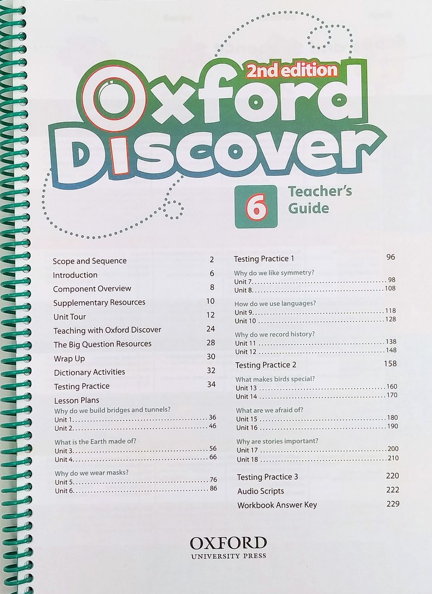 Oxford Discover (2nd edition) 6 Teacher's Book Pack (Teacher's Guide, CPT and Teacher Resource Center)