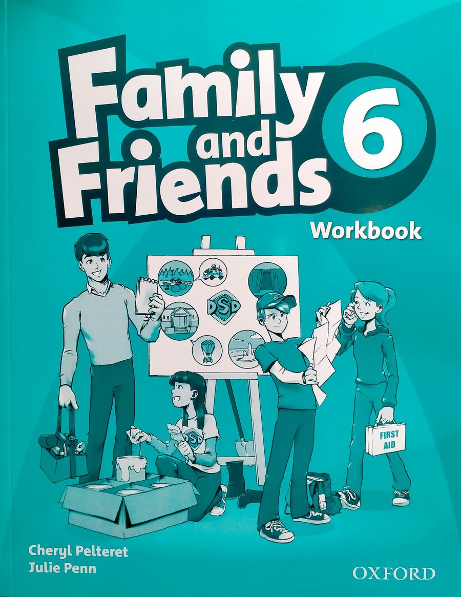 Family and Friends 6 Workbook купить рабочую тетрадь в интернет магазине  РЕЛОД