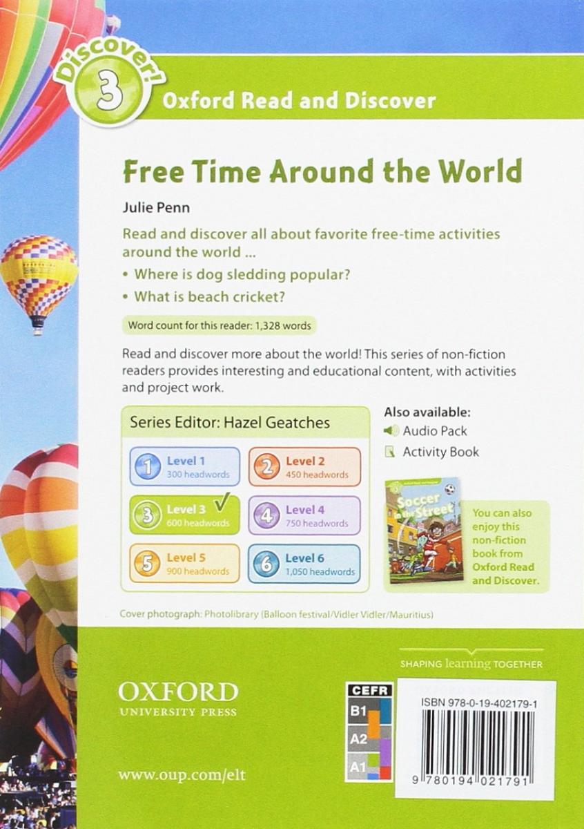 Oxford Read and Discover 3 Free Time Around the World with Audio Download (access card inside)