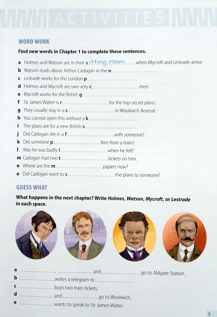 Dominoes 1 Sherlock Holmes The Top-Secret Plans