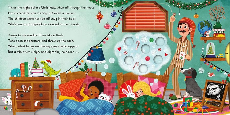 Twas the Night Before Christmas A Push, Pull and Slide book