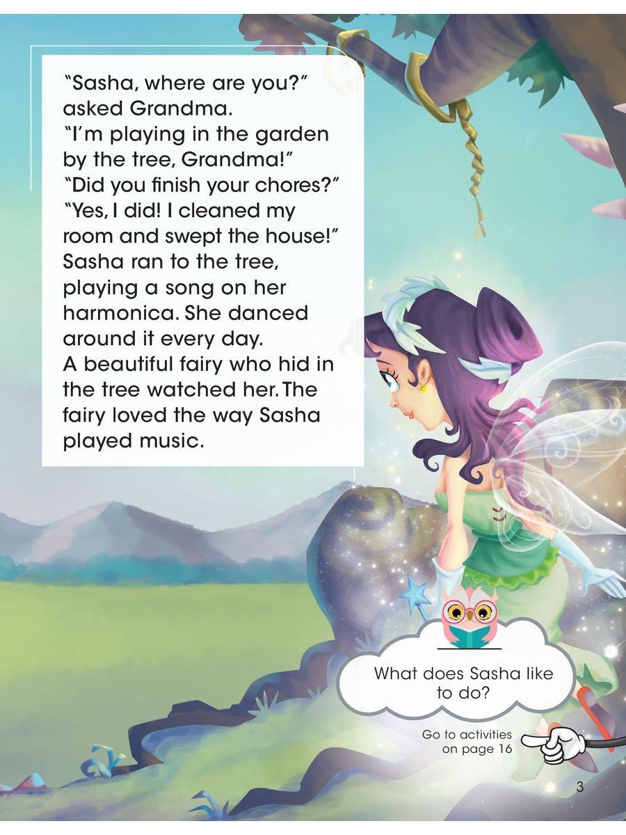 Short Tales 4 Sasha and the Tree Fairy Digibook Application