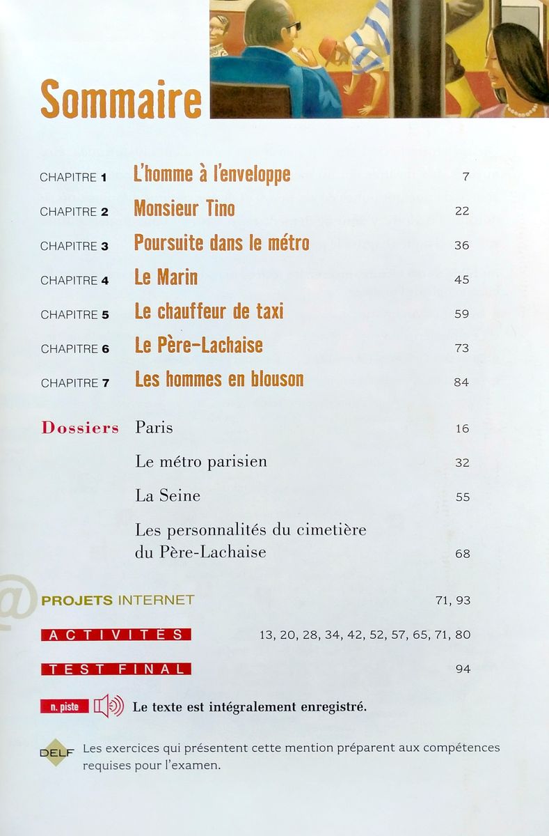 Lire et s'entrainer A2 Poursuite dans Paris + audio