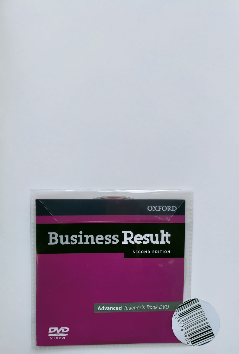 Business Result (2nd Edition) Advanced Teacher's Book and DVD