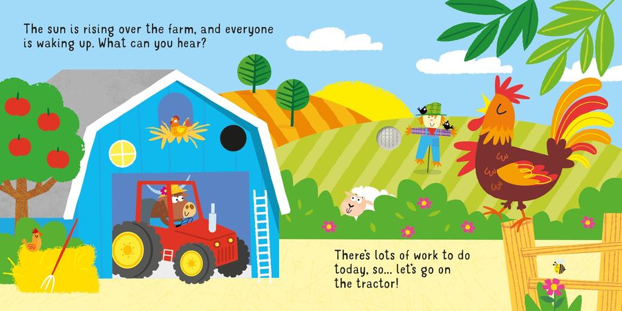 Usborne Sound Books Let's Go On a Tractor