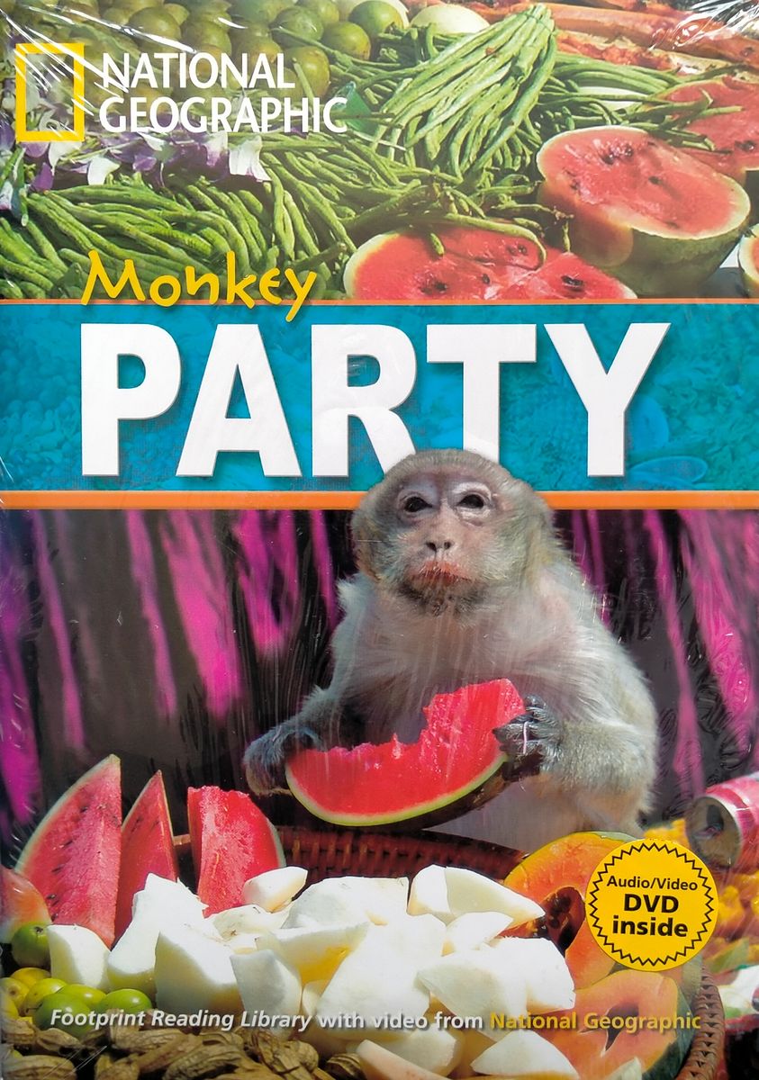 Footprint Reading Library 800 Headwords Monkey Party with Multi-ROM (A2)