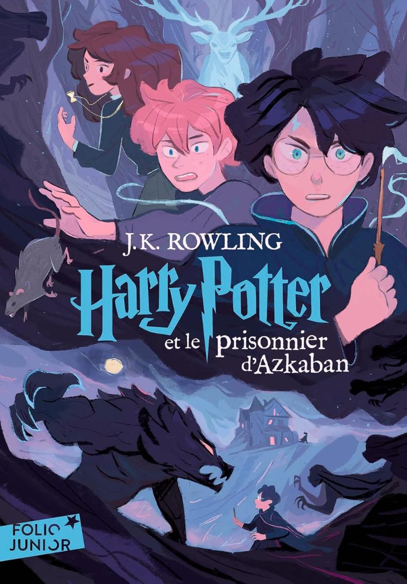 Harry Potter et le prisonnier d'Azkaban (Гарри Поттер и узник Азкабана) издание на французском