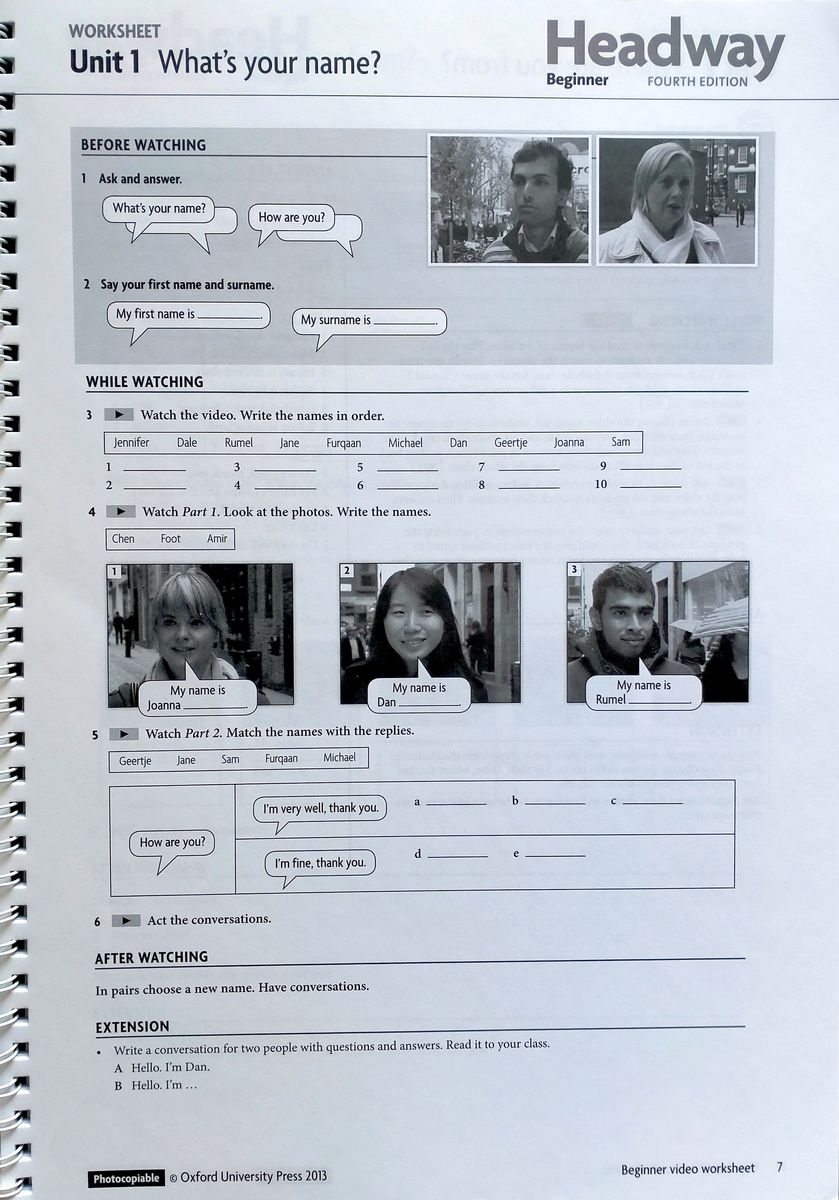 New Headway (4th edition)  Beginner to Intermediate DVD and Worksheets Pack