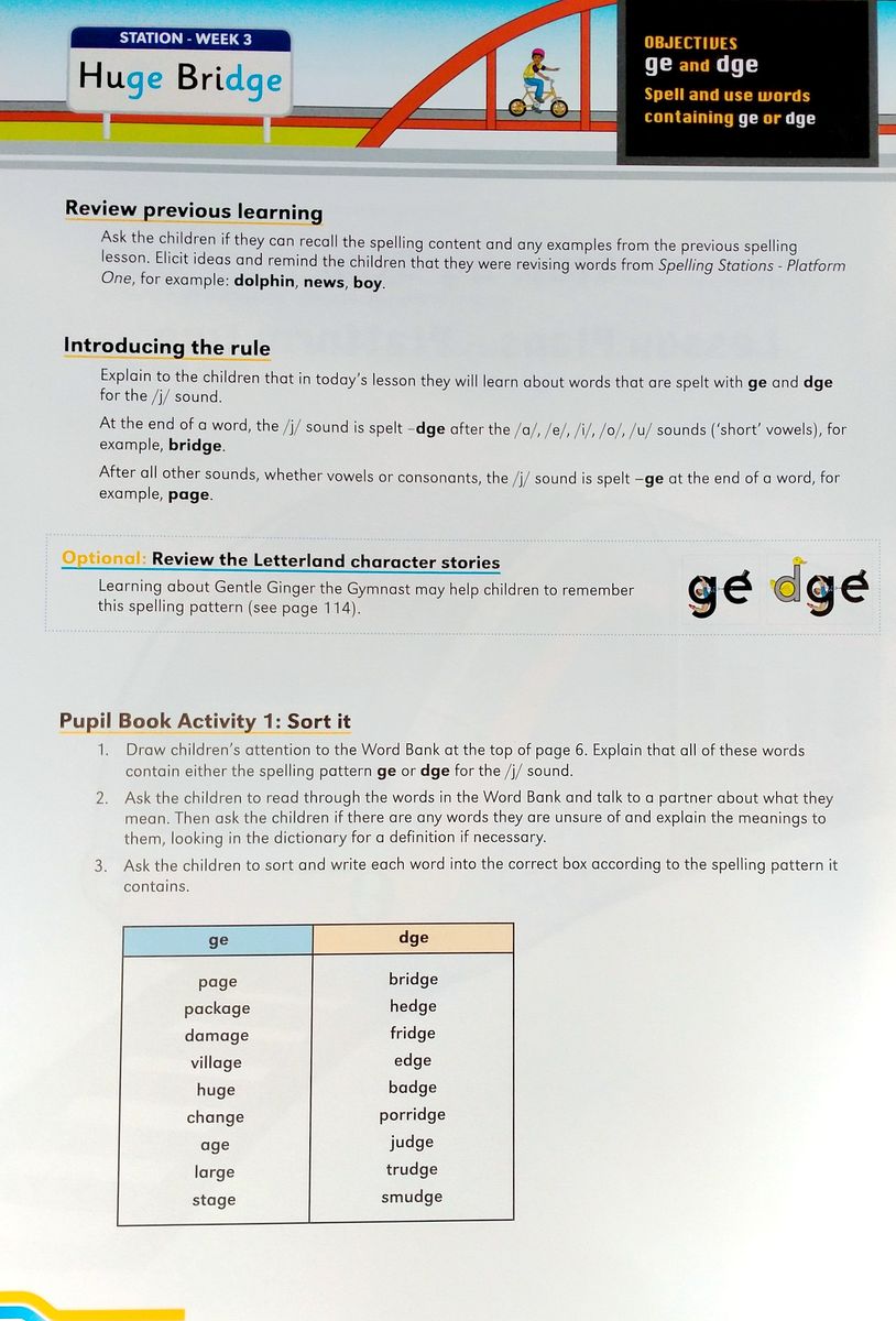 Letterland Spelling Stations 2 Teacher's Guide