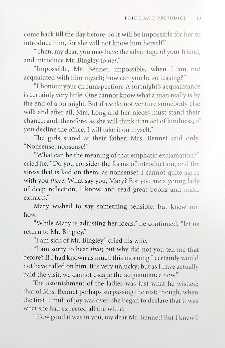 Pride and Prejudice (Chiltern Classic)