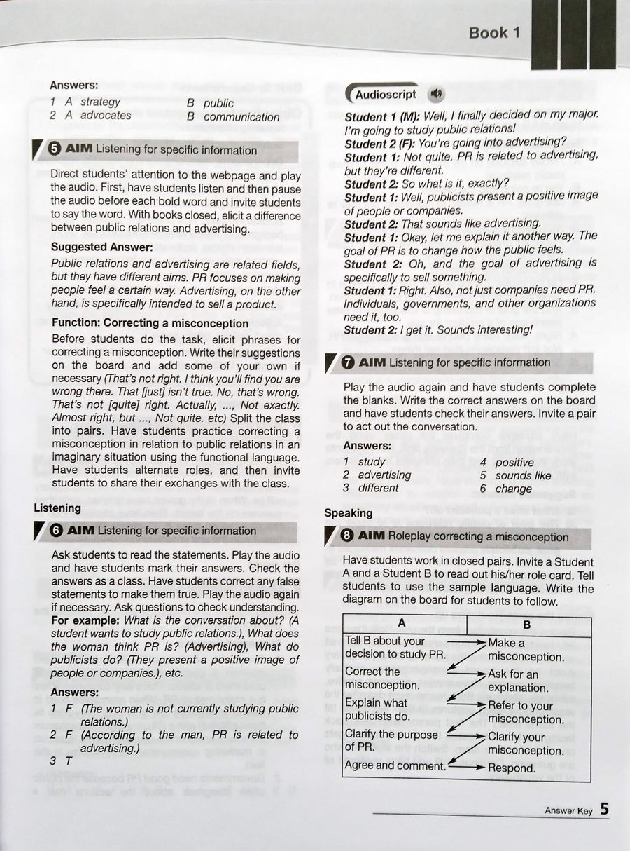Career Paths Public Relations Teacher's Guide