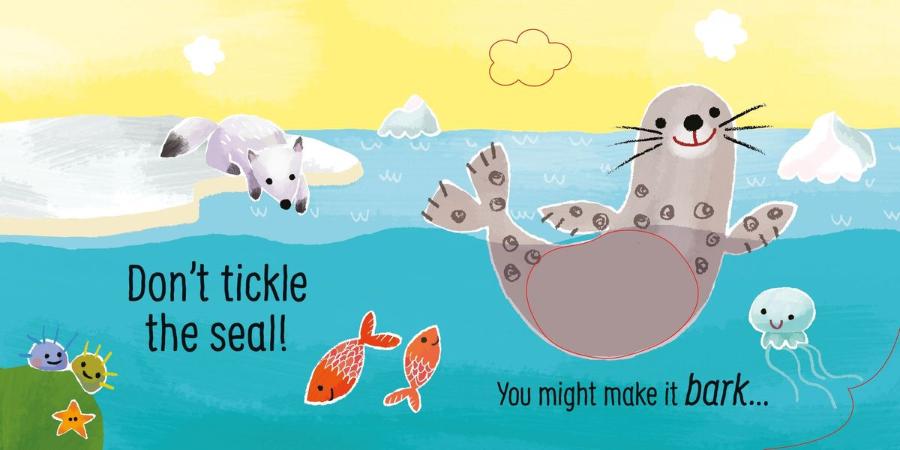 Usborne Touchy-feely Sounds Don't Tickle the Polar Bear