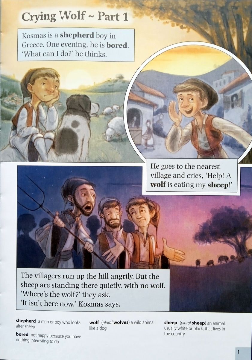 Dominoes  Quick Starter Crying Wolf and Other Tales with Audio Download (access card inside)