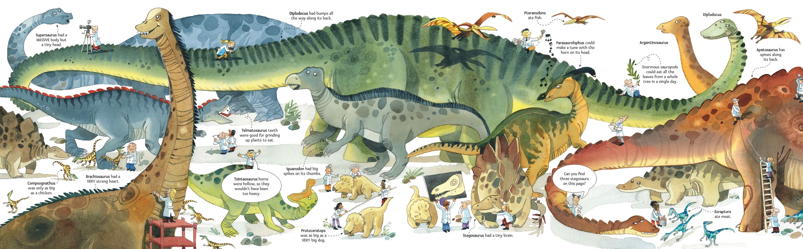 The Usborne Big Book of Big Dinosaurs