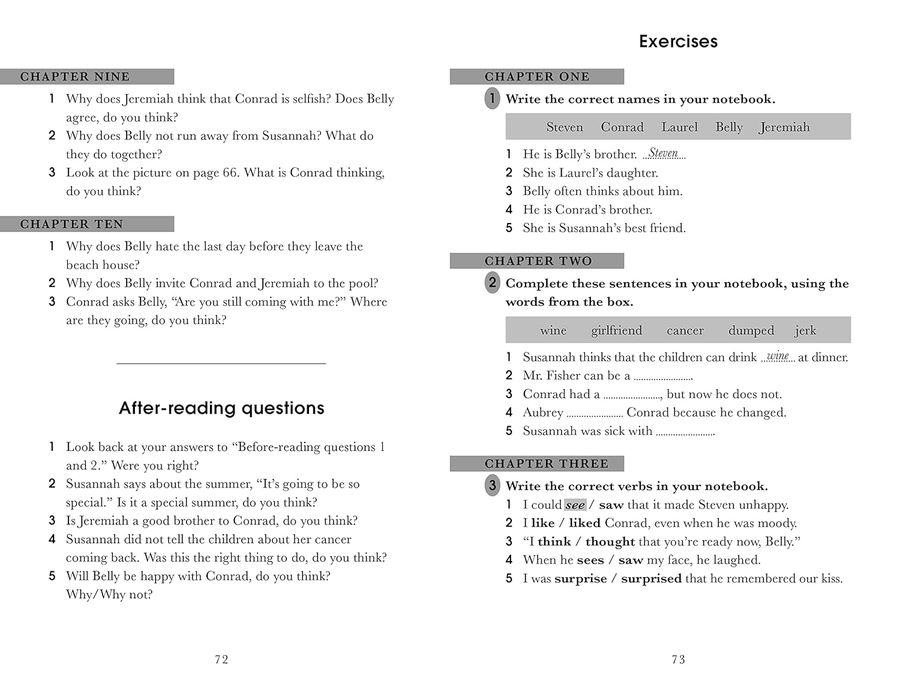 Penguin Readers 3 The Summer I Turned Pretty