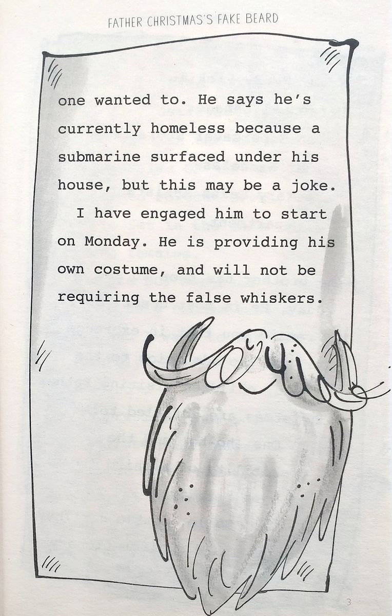 Father Christmas's Fake Beard