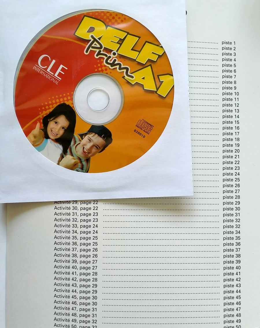 DELF Prim A1 Livre + CD audio