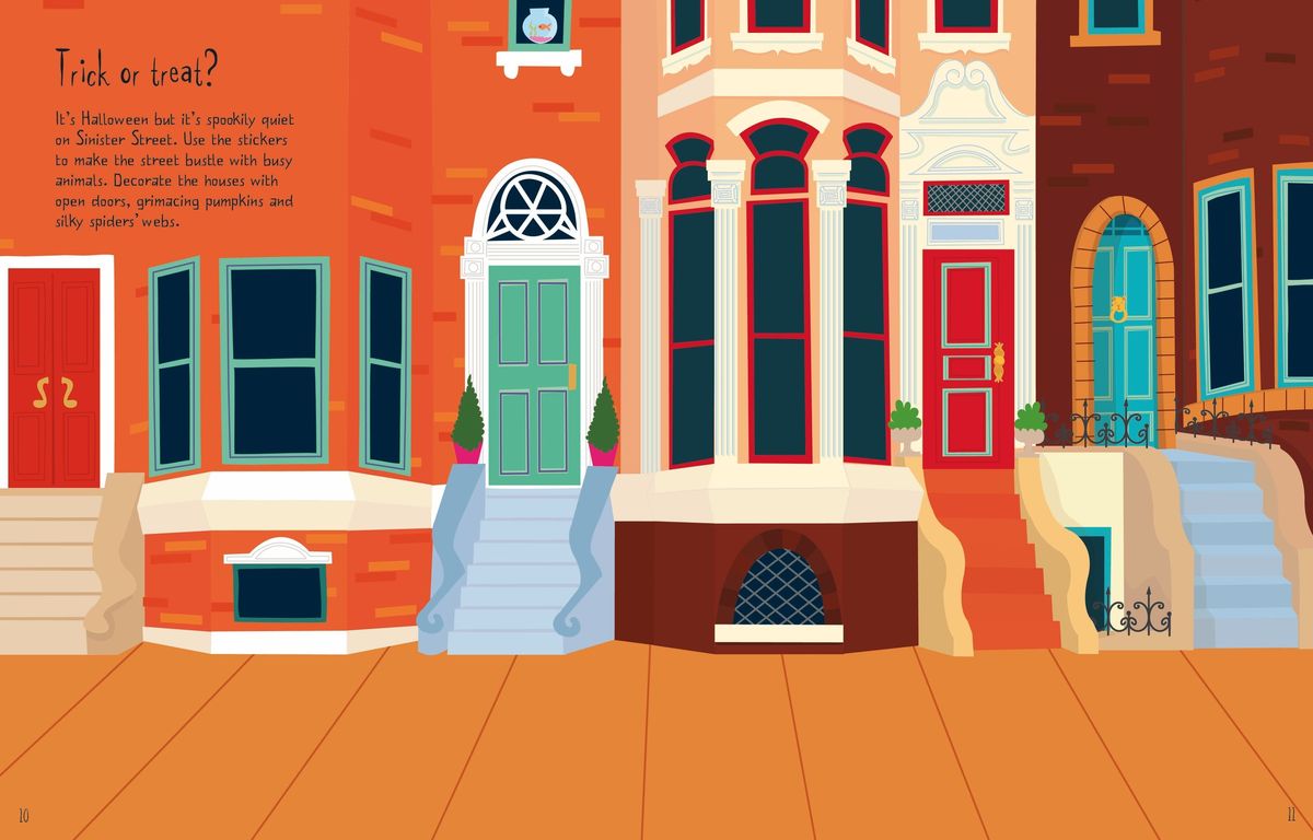 Usborne Halloween Sticker Book