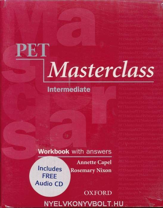 PET Masterclass Intermediate Workbook Resource Pack with Key