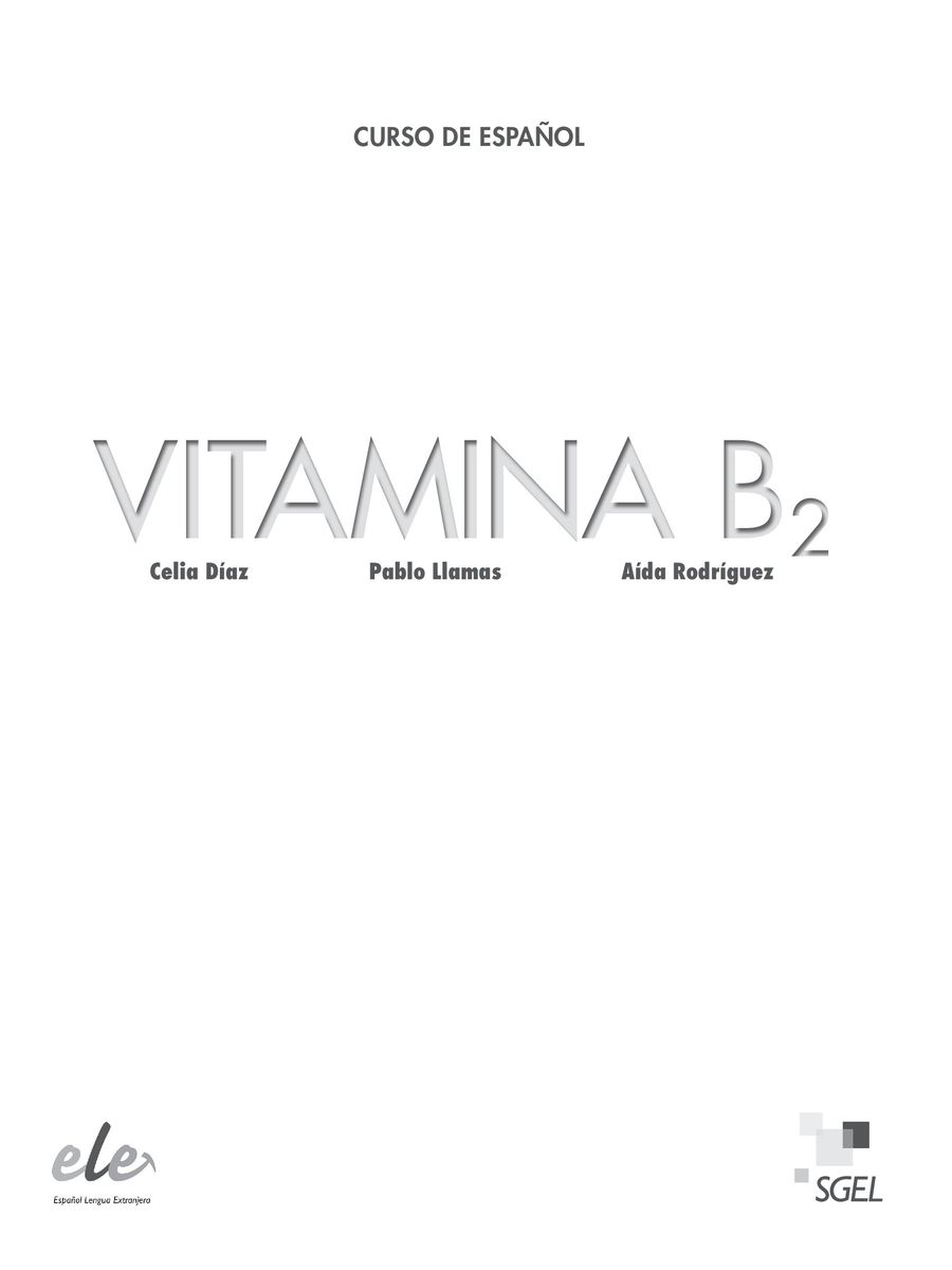 Vitamina B2 Cuaderno de ejercicios + Licencia digital