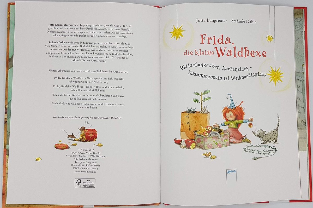 Frida die kleine Waldhexe Platzchenzauber, Kuchenstuck