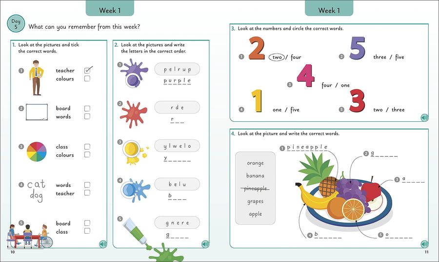 English for Everyone Junior 5 Words a Day