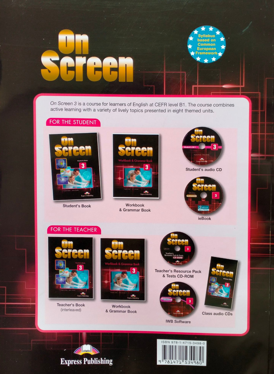 On Screen 3 Student's Book